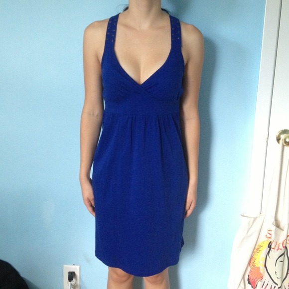 Royal Blue Racerback Dress