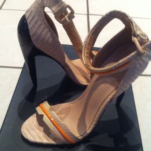 L.A.M.B.  Jazmyn Ankle Strap Heels