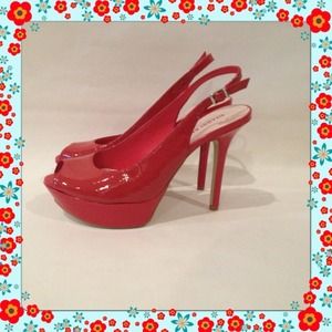 🐳Gianni Bini Red Patented Leather