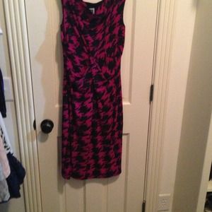 💋SALE💋Anne Klein Black & Magenta dress