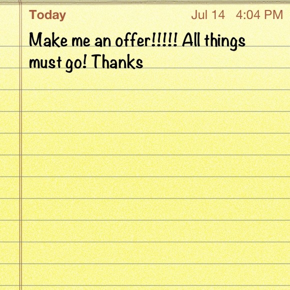 Make me an offer! I take Paypal too!