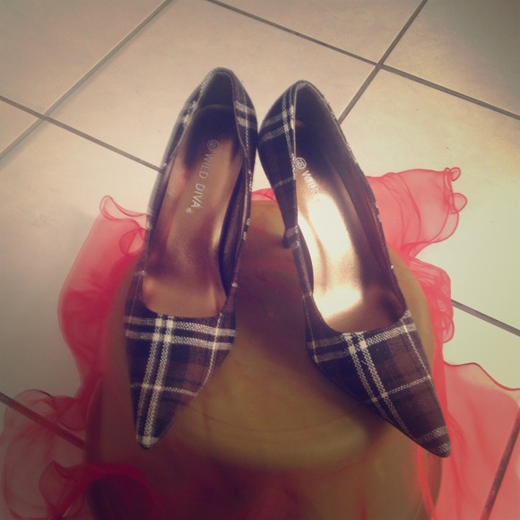 Brown heels