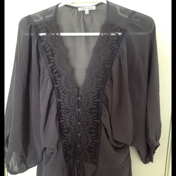 Sheer top with matching under tank