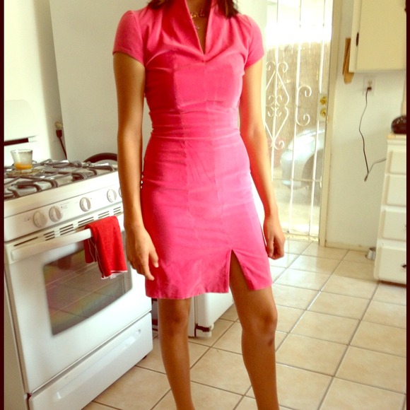 Pink asian inspired dress