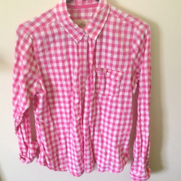 Hollister checkered shirt