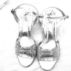 Silver heels