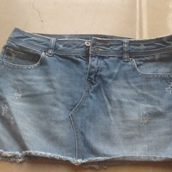 Aeropostale Jean Skirt