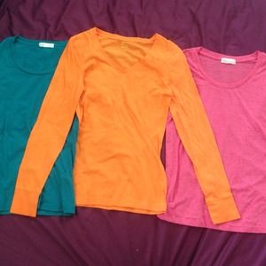 Three Lightweight Shirts.