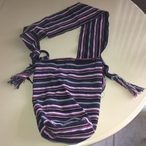 cloth hippie style mochila satchel ✨HAND WOVEN✨