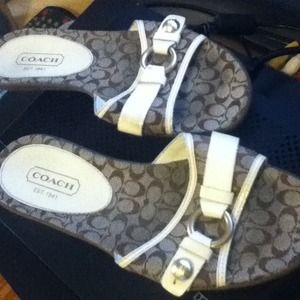 Coach sandals. Authentic.