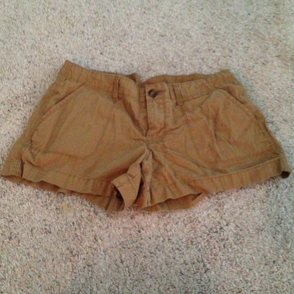 Caramel colored shorts