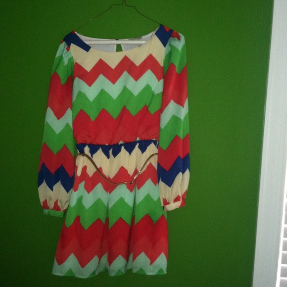 Chevron dress