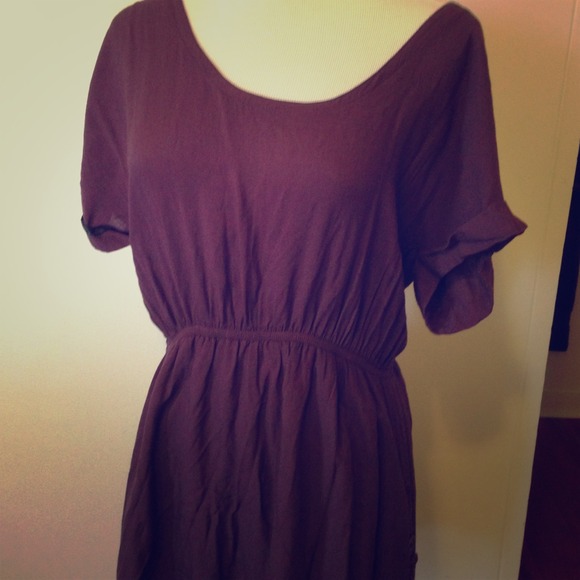 Sold - Bundle! Dark plum short dress