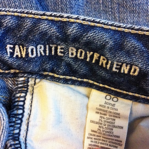 AE Favorite Boyfriend Jean - 00 Long - Picture 3 of 3