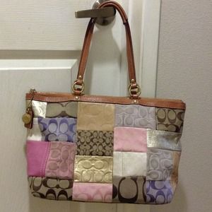 Coach Patchwork Tote Bag