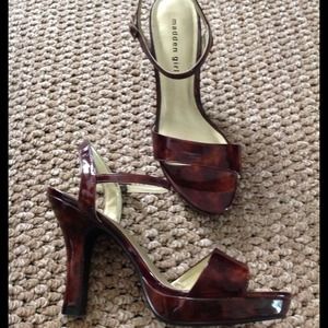 🌼 Madden girl 8.5 tortoise shell high heels!🌼