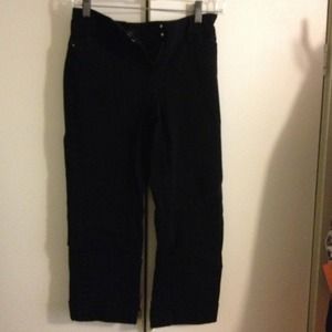 WHBM Black Capri Pants