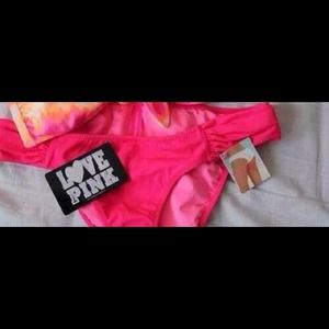 Victoria's Secret strapless bikini in pink