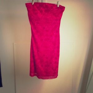 Beautiful Pink strapless dress!