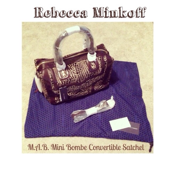 Rebecca Minkoff Handbags - NWT Rebecca Minkoff MAB Bombe Satchel