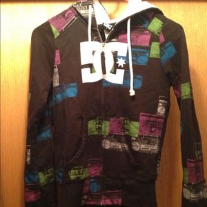 Black dc hoodie