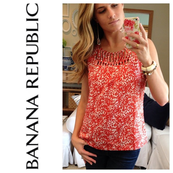 💢SOLD💢 Banana Republic Woven Blouse