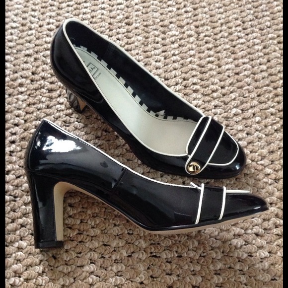 Merona Shoes - Merona black 9 high heels - never worn