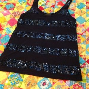 J. Crew collection Sequin tank.