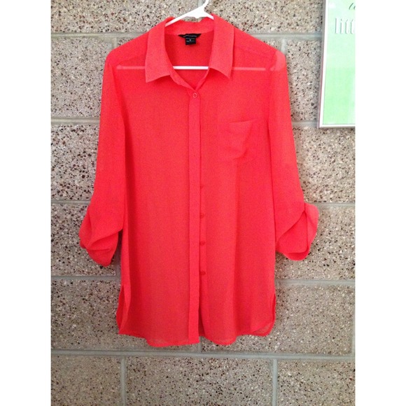 Boyfriend fit Blouse - Picture 2 of 3