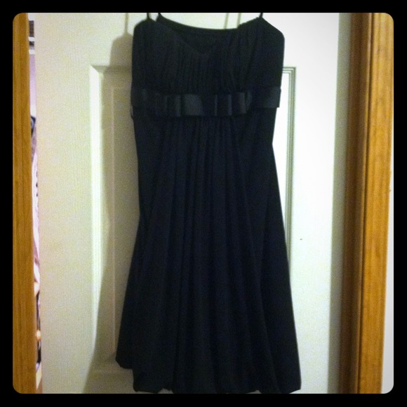 Morgan and company black spaghetti strap dress