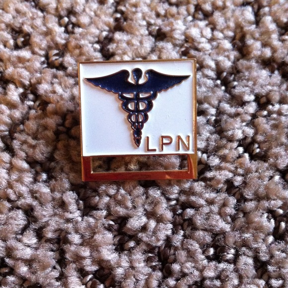 LPN name tag holder.