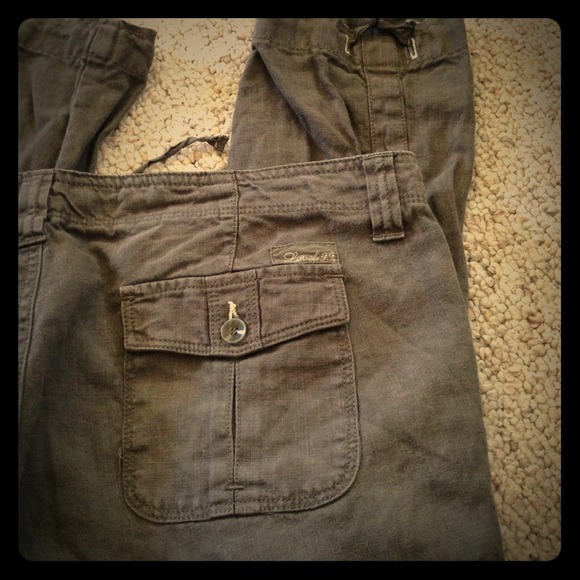 Special pricing! Level 99 cargo linen pants!