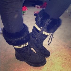 Authentic Coach Winter Boot.