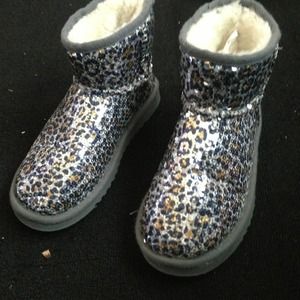 [] Aeropostale Cheetah Sequin Boots💋💋