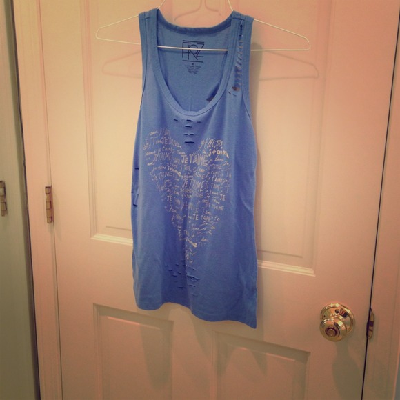 🚫Taken🚫Tattered tank top