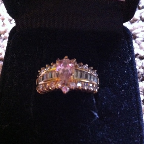 Cubic Zirconia ring.