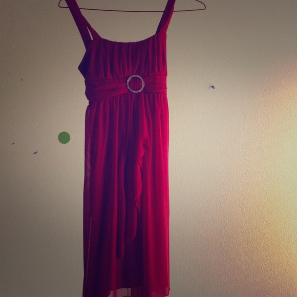 A kids Red Ruby Rox dress