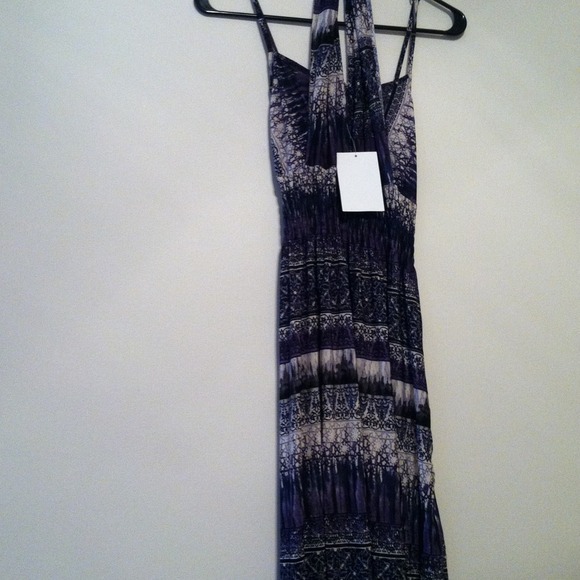 Multi color sundress available in purp, blue, turq