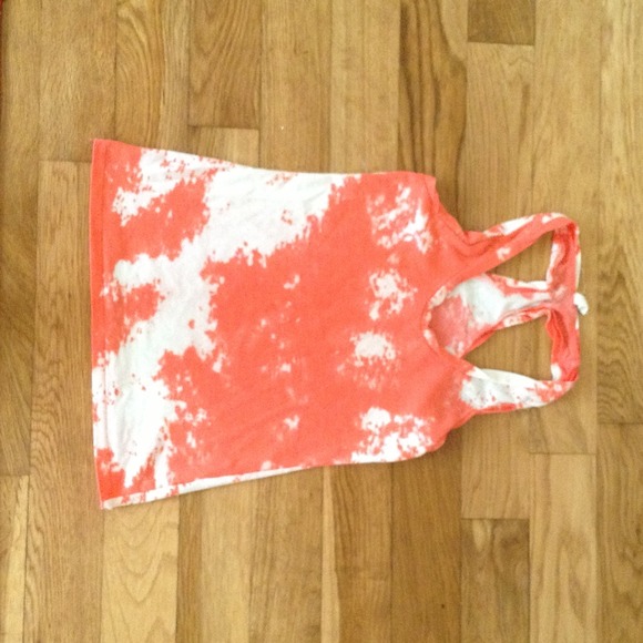 Old navy Orange tye-dye tank