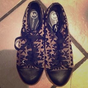 Michael Kors sneakers tan/black