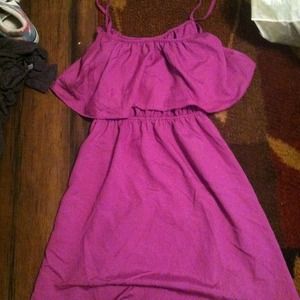 Purple sundress
