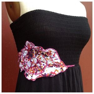 Tube top dress