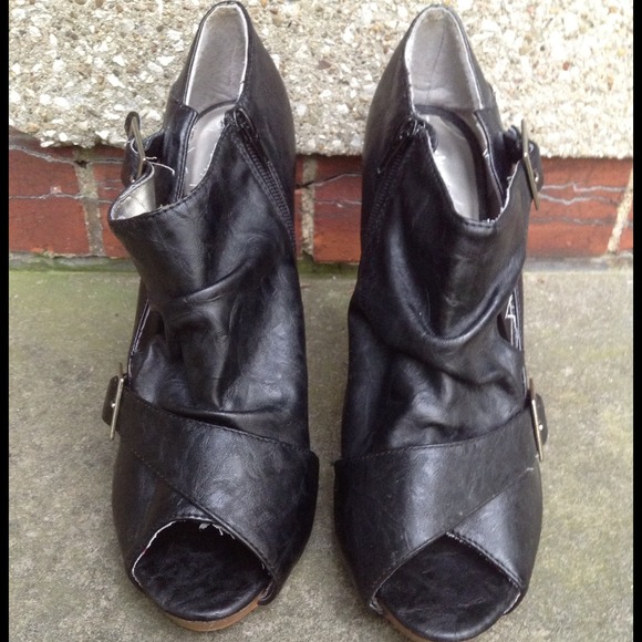 Charlotte Russe Shoes - SOLD!  Charlotte Russe Black Booties