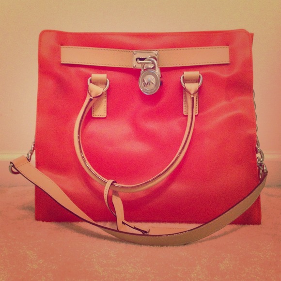 Michael Kors Large Hamilton Frosted Jelly Tote