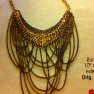 Chain glam necklace