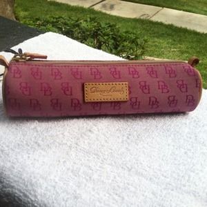 Dooney & Bourke brush & pencil travel bag