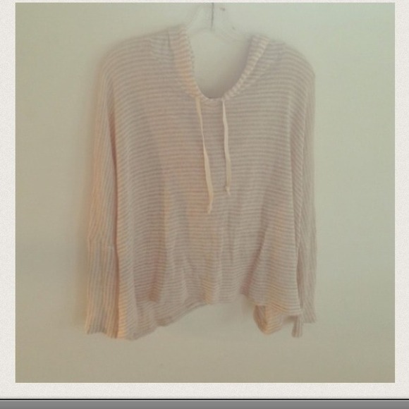 Brandy Melville striped hoodie