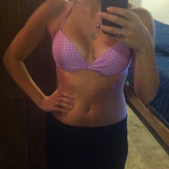 Polka dot bathing suit!