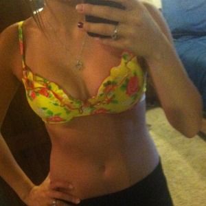 Floral bathing suit!