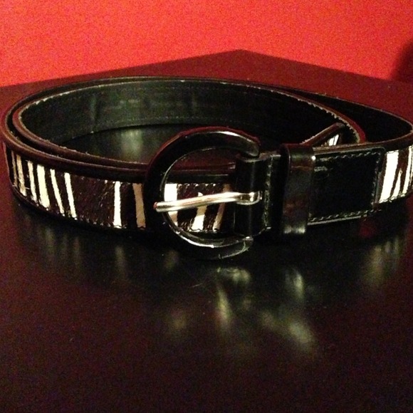 Zebra Belt